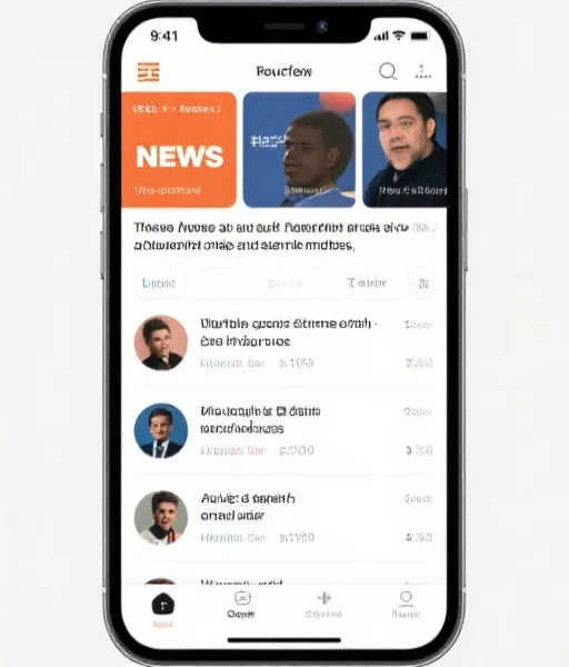 体育资讯页面截图